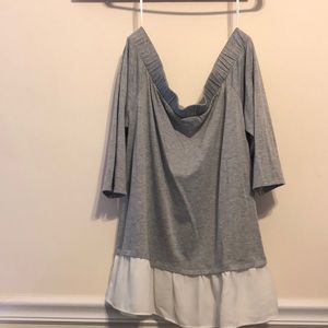 Off the shoulder Charming Charlie top